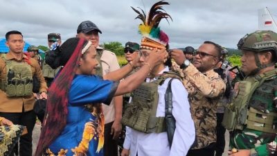 Kementerian Keuangan Kunjungi Nduga Papua, Berdialog dengan Guru hingga Tentara kerja bersama Menteri Pertahanan RI